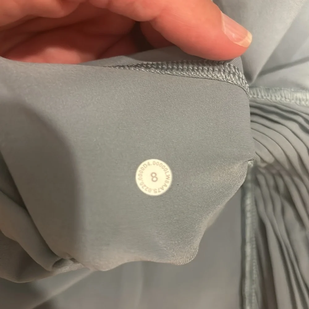 lululemon athletica Light Blue Tennis Skirt